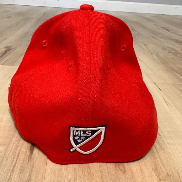 Autographed New Era FC Dallas League 5 Panel SnapBack Hat in Red